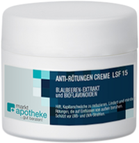 Blaubeeren Anti-Rötungen Creme LSF 15