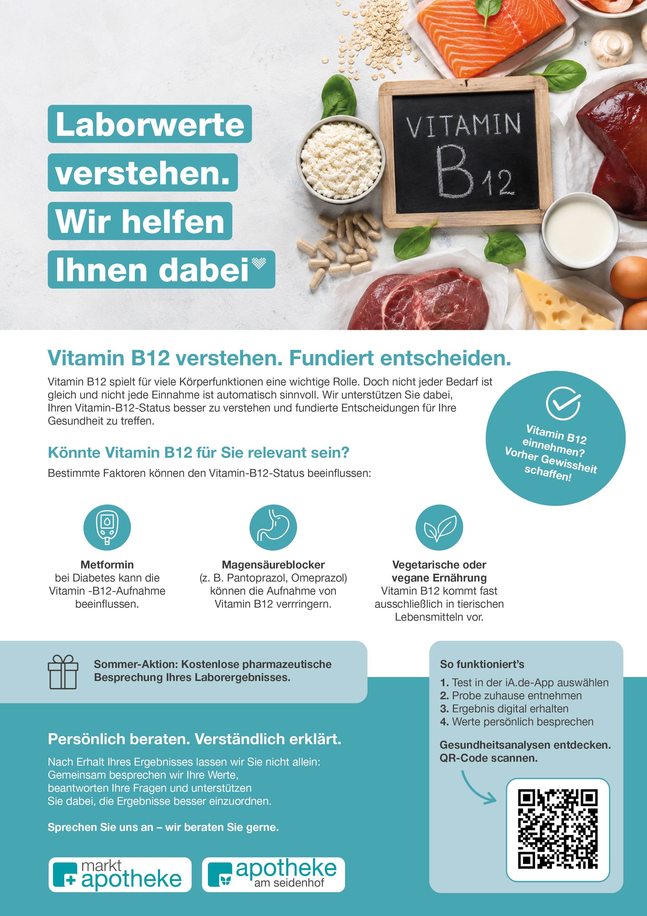 Vitamin B. Laborwerte verstehen. Vitamin B. Laborwerte verstehen.