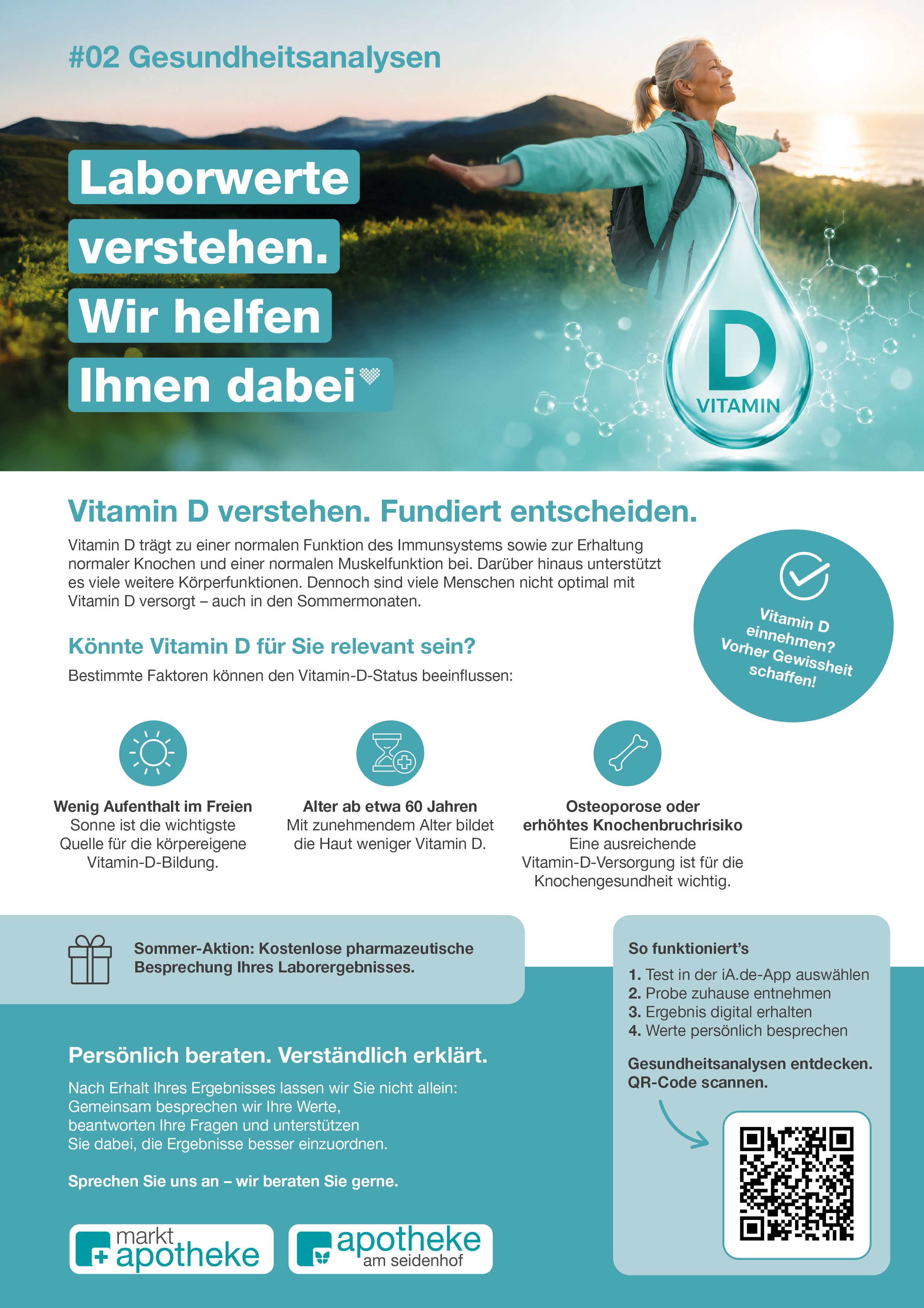 Vitamin D. Persönliche Beratung