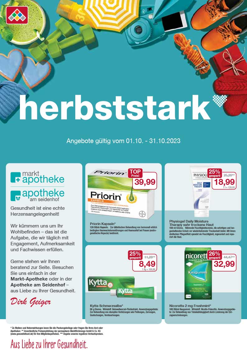 Angebote Oktober