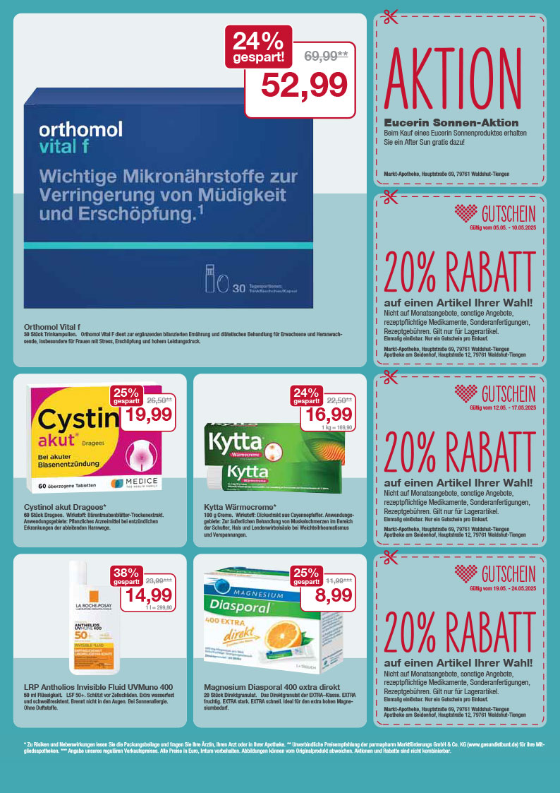 Angebote Mai