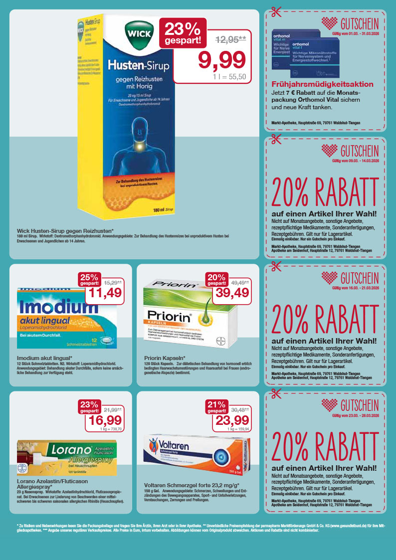 Angebote März Angebote März