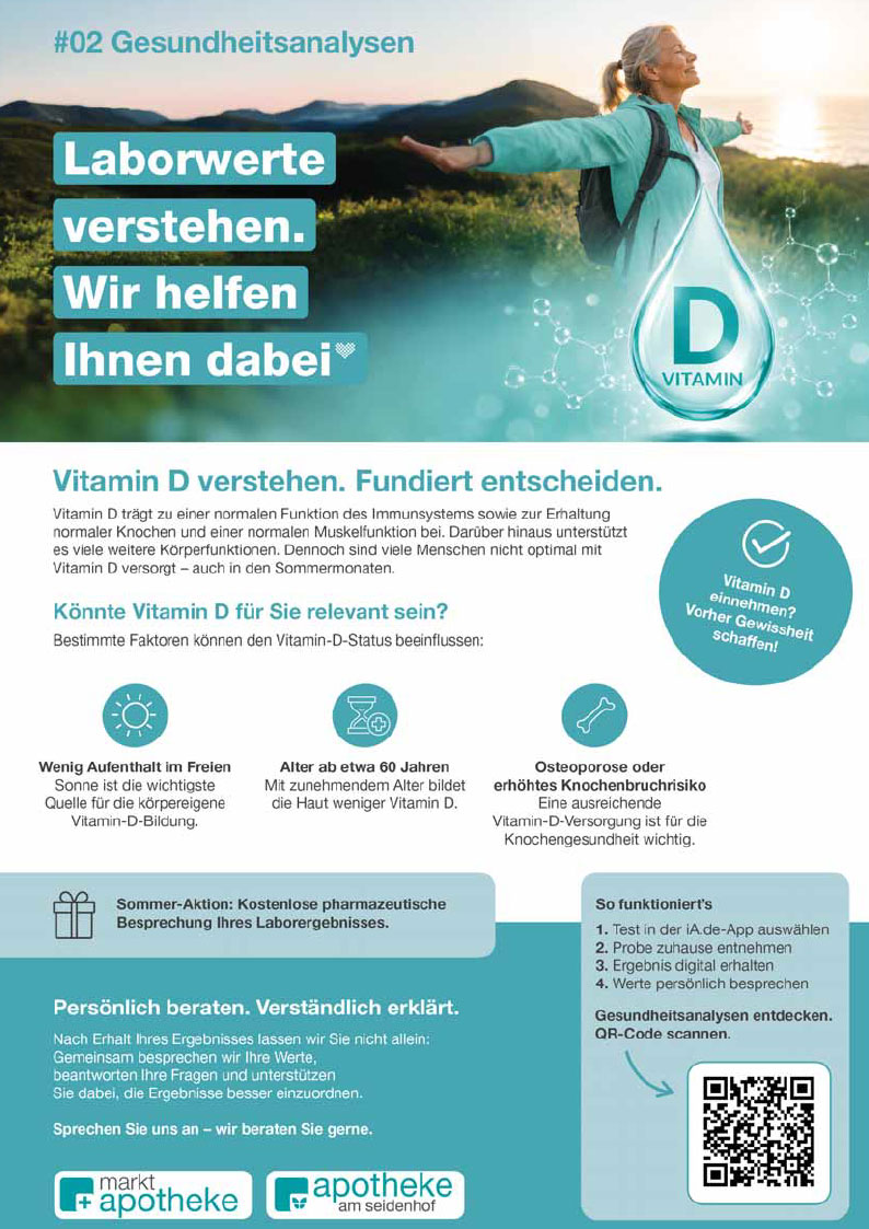 Flyer mit August-Angeboten